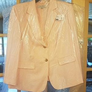 Tahari pink blush suit jacket